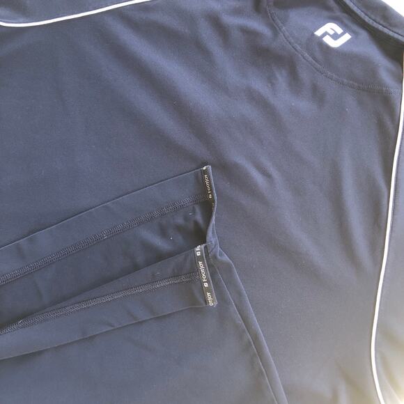 FootJoy Collared Button Up Golf Shirt Mens Sz Large Goose Pond Colony Plantation - Picture 7 of 10